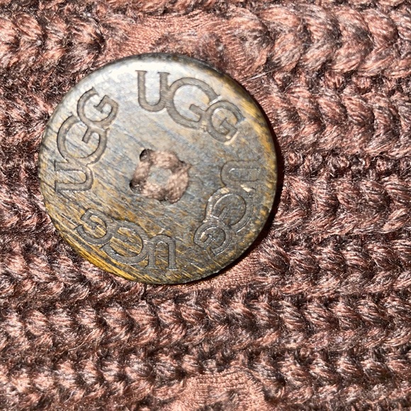 UGG Women's Classic Cardy Brown Boots - Picture 7 of 8